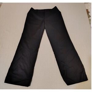 Brooks Brothers Catherine Petite Black Wide Leg Dress Pants Slacks Size 6P WW